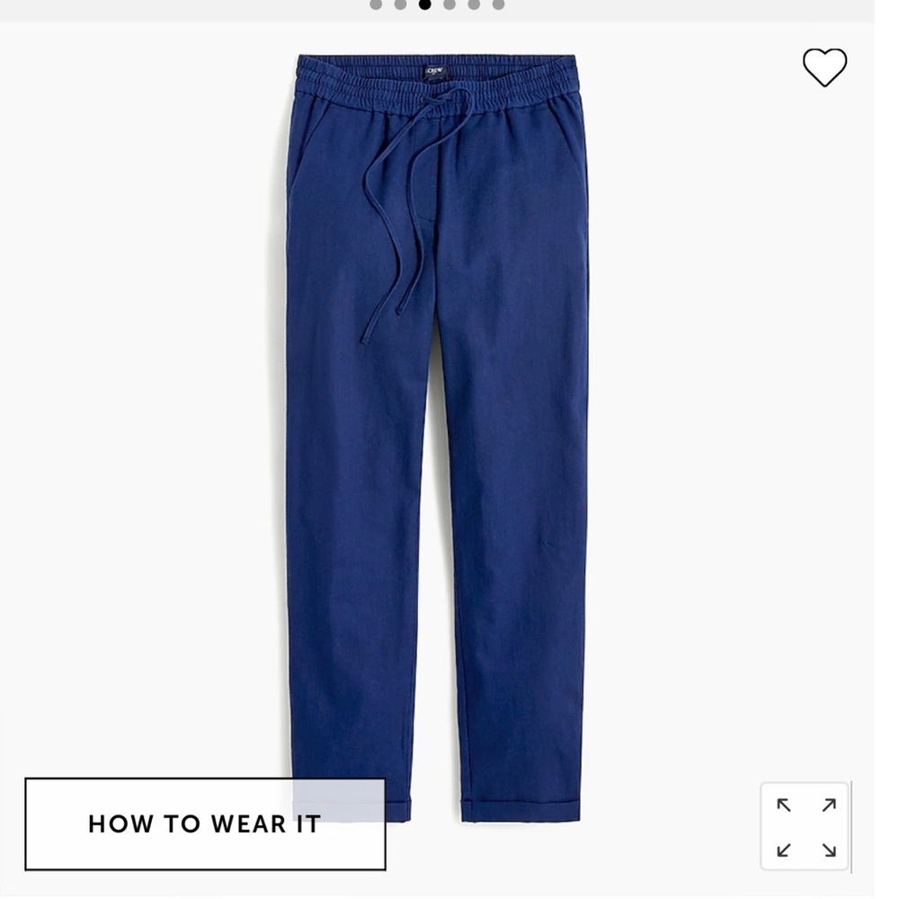 Jcrew linen pants
